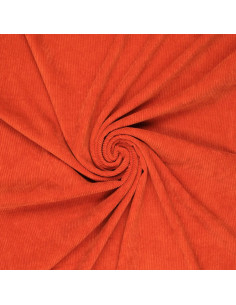 Corduroy fabric - Orange