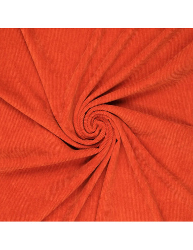 Corduroy fabric - Orange