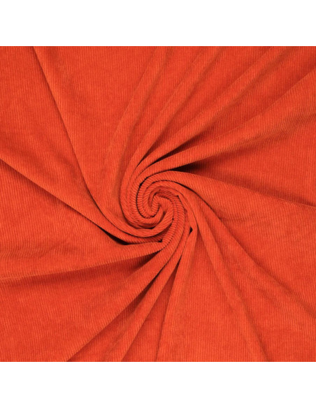 Corduroy fabric - Orange