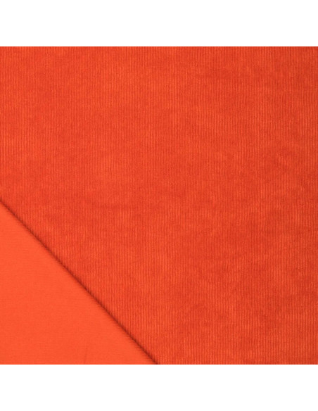 Corduroy fabric - Orange