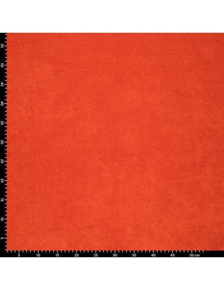 Corduroy fabric - Orange
