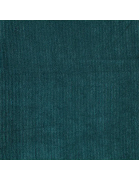Corduroy fabric - Petrol blue