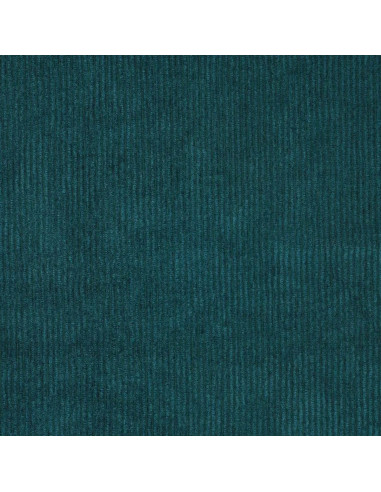 Corduroy fabric - Petrol blue