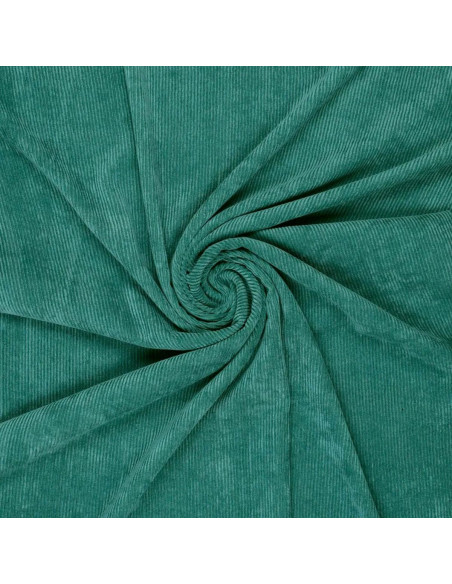 Corduroy fabric - Malachite Green