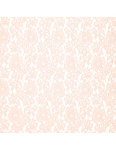 Bloom Stretch Guipure Fabric - Light Pink