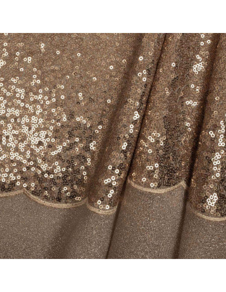Sequin fabric - Champagne