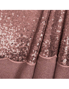 Sequin fabric - Pink