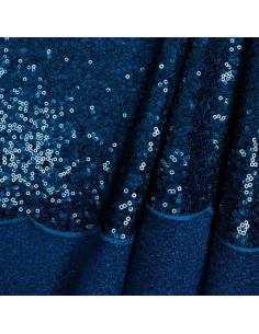 Sequin fabric - Blue