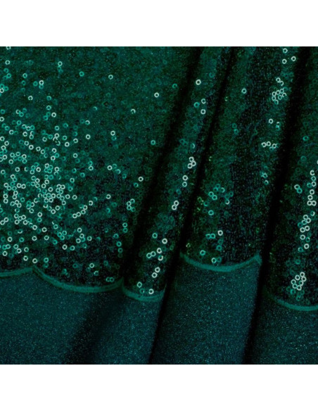 Sequin fabric - Green