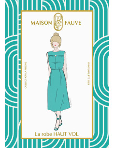 High Flight Dress Pattern - Maison Fauve 2