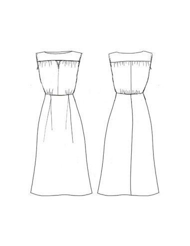 High Flight Dress Pattern - Maison Fauve