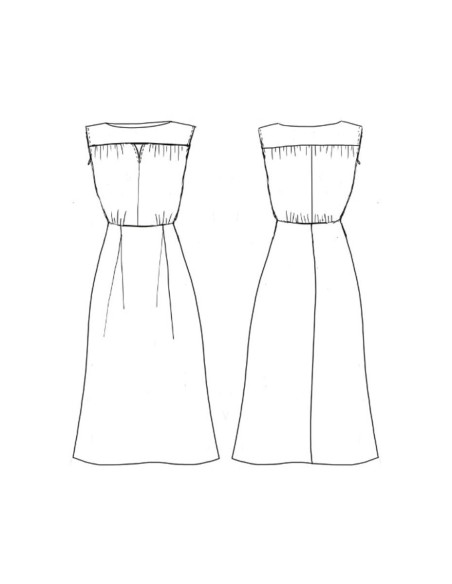 High Flight Dress Pattern - Maison Fauve
