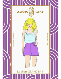 Grand Bain Shorts Pattern - Maison Fauve 2