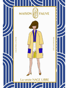 Free Swim Jacket Pattern - Maison Fauve 2