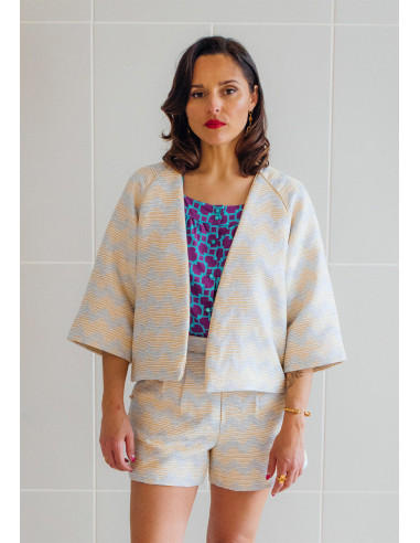 Free Swim Jacket Pattern - Maison Fauve