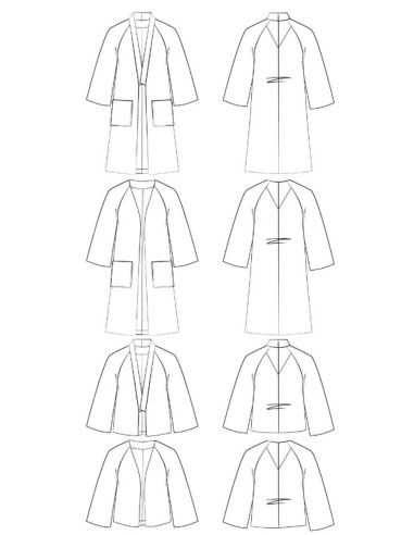 Free Swim Jacket Pattern - Maison Fauve