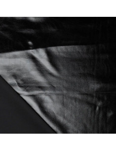 Stretch lamé fabric - Black 2