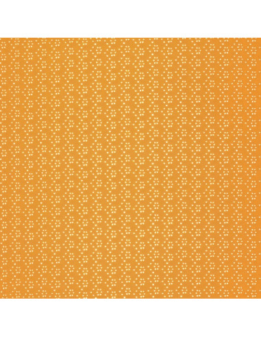 Stretchable English embroidery fabric - Yellow