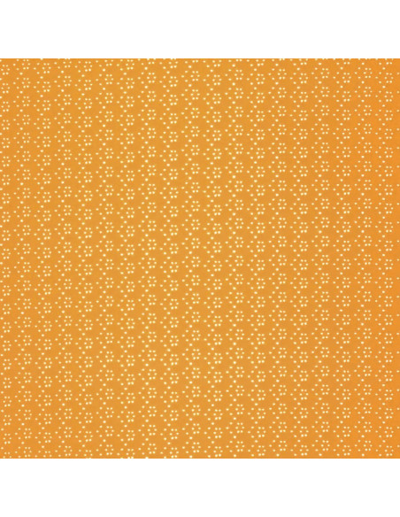 Stretchable English embroidery fabric - Yellow