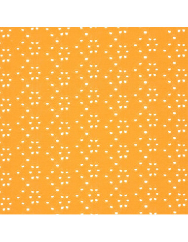 Stretchable English embroidery fabric - Yellow