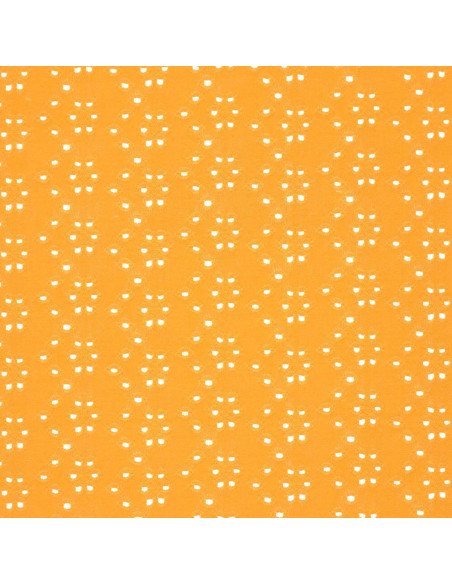 Stretchable English embroidery fabric - Yellow