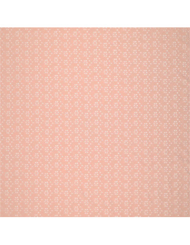 Stretch English embroidery fabric - Old pink