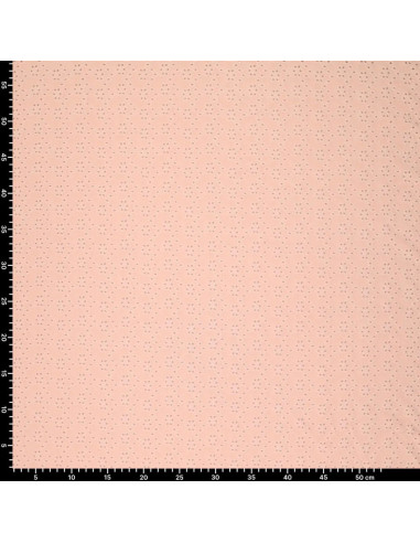 Stretch English embroidery fabric - Old pink