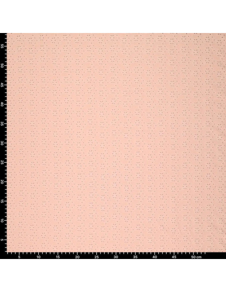 Stretch English embroidery fabric - Old pink