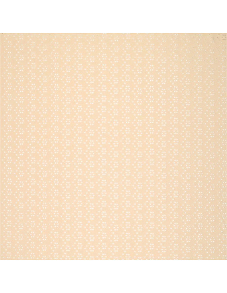 Stretchable English embroidery fabric - Light beige