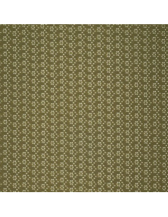 Stretchable English embroidery fabric - Khaki 2
