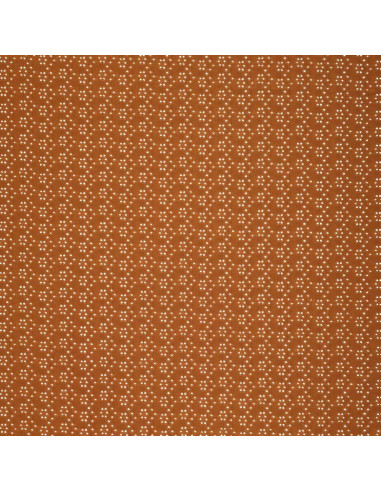 Stretchable English embroidery fabric - Hazelnut