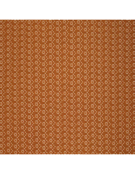 Stretchable English embroidery fabric - Hazelnut