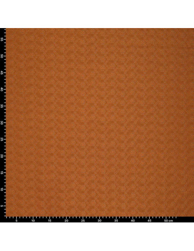 Stretchable English embroidery fabric - Hazelnut