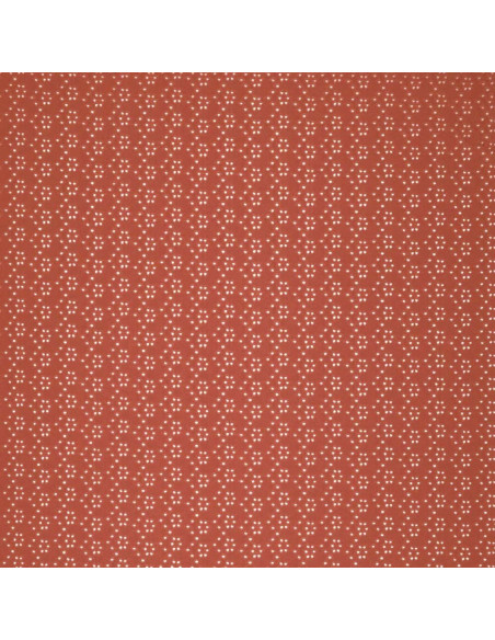 Stretch English embroidery fabric - Brick