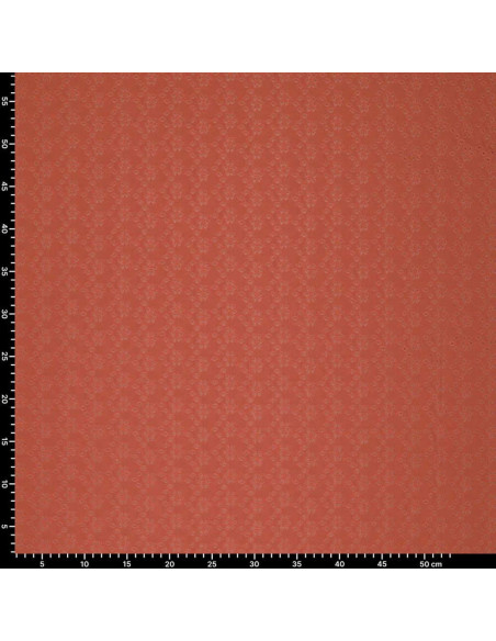 Stretch English embroidery fabric - Brick