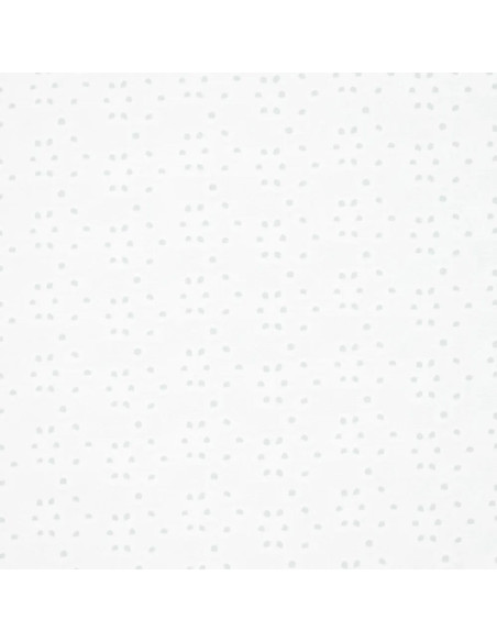 Stretchable English embroidery fabric - White