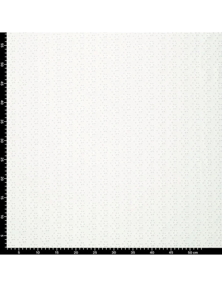 Stretchable English embroidery fabric - Ecru
