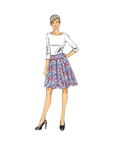 Skirt pattern - Vogue 9090