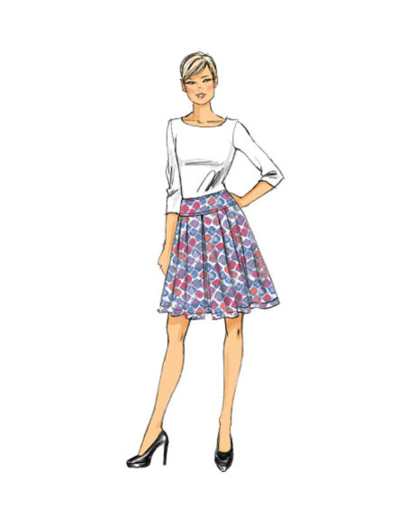 Skirt pattern - Vogue 9090