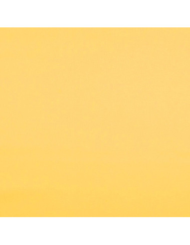 Plain cretonne cotton fabric - Straw yellow