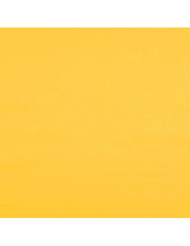 Plain cretonne cotton fabric - Yellow