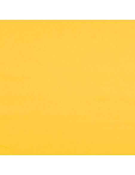 Plain cretonne cotton fabric - Yellow