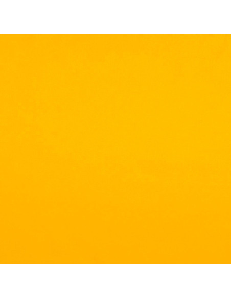 Plain cretonne cotton fabric - Saffron yellow