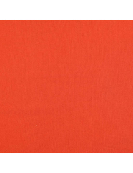 Plain cotton cretonne fabric - Tomette