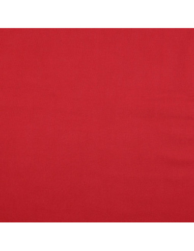 Dark red plain cretonne cotton fabric