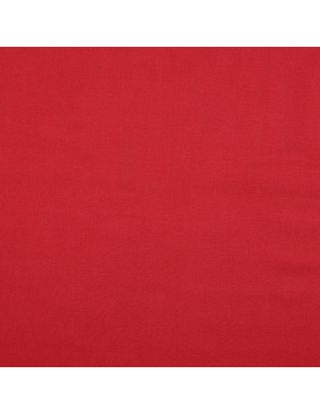 Dark red plain cretonne cotton fabric