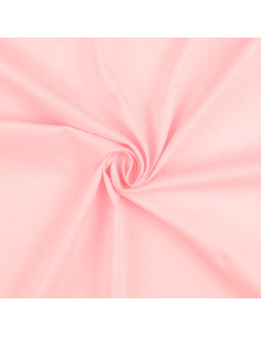 Plain cretonne cotton fabric - Light pink