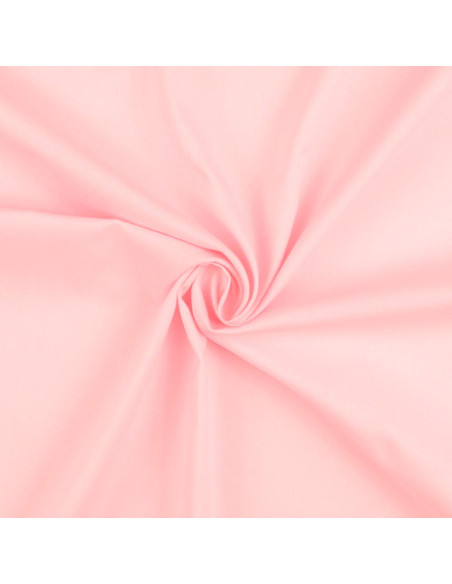 Plain cretonne cotton fabric - Light pink