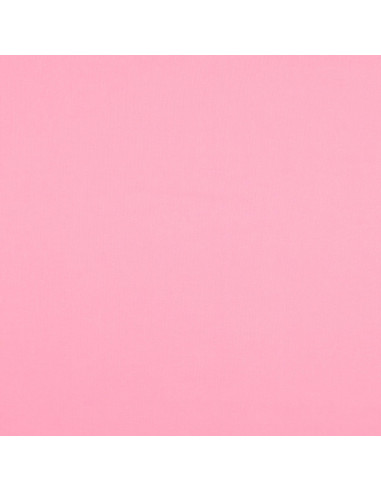 Plain cotton cretonne fabric - Pink
