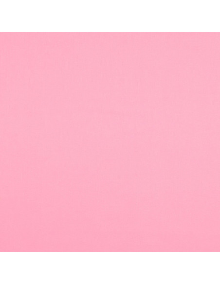 Plain cotton cretonne fabric - Pink